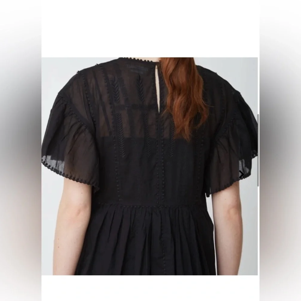 Isabel Marant Etoile Annaelle Embroidered Lace MiniDressRomantic Fairy Gruhge,12 - Picture 7 of 15